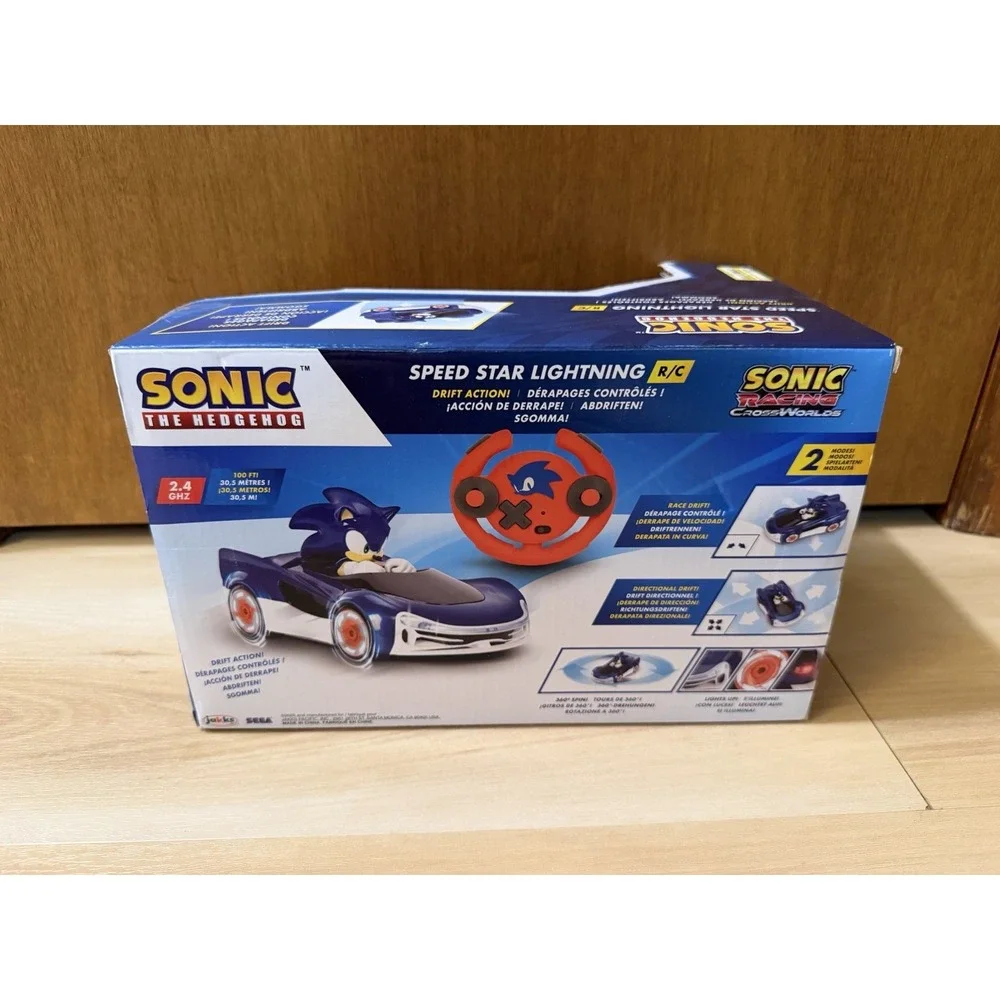 Sonic the Hedgehog Speed Star Lightning Drifting Remote Control Exclusive
